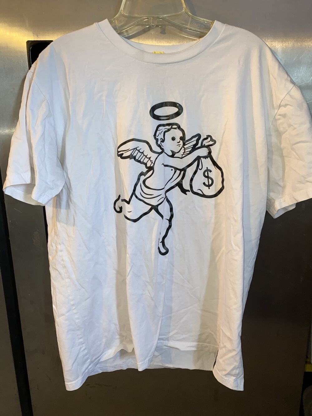 Hasta Muerte Get Money Angel White T-Shirt SEE DESCRIPTION